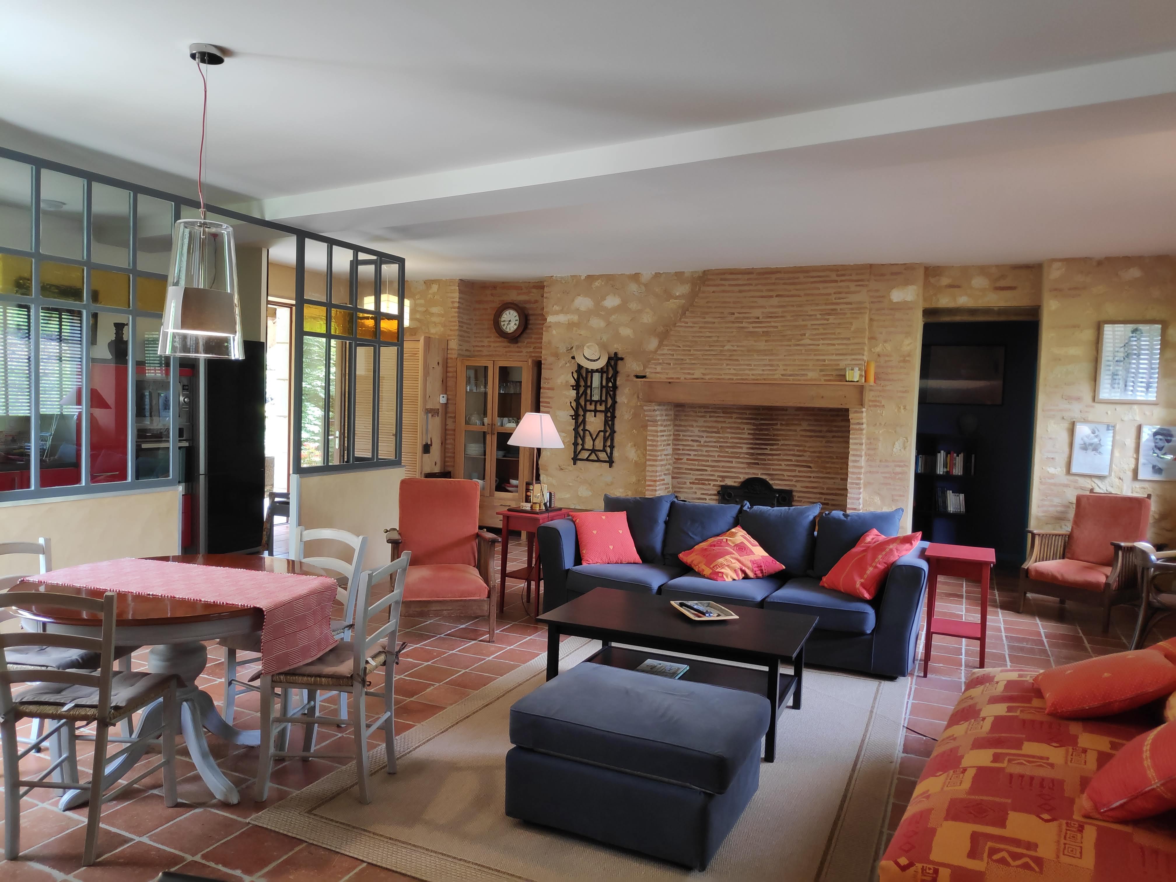 grand séjour avec confort